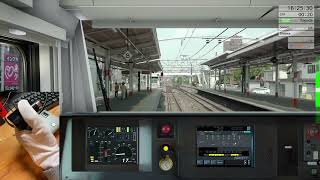 【左手映像付】中央線快速電車　高尾ー東京　JR東日本トレインシミュレーター
