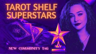 Tarot Shelf Superstars 👑 | Shop Your Shelves Tag (NEW!) #TarotShelfSuperStars
