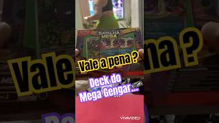 Comprei um deck do Mega Gengar… vale a pena? #cartaspokemon #pokemon #pokemoncards #tarjetaspokemon