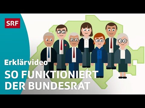 Was macht der Bundesrat? – einfach erklärt | Kindervideos | SRF Kids
