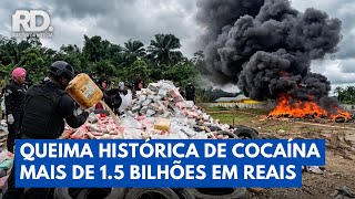 Queima de US$ 336 Milhões em Cocaína Choca o Mundo | Rastro da Notícia