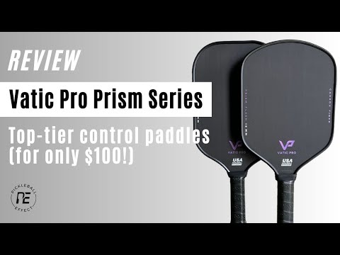Vatic Pro Prism-Flash and Prism-V7 First Impressions Review by Pickleball Effect