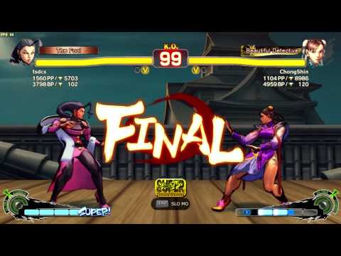 Chun (ChongShin) vs Rose (tsdcs) SSF4:AE PC