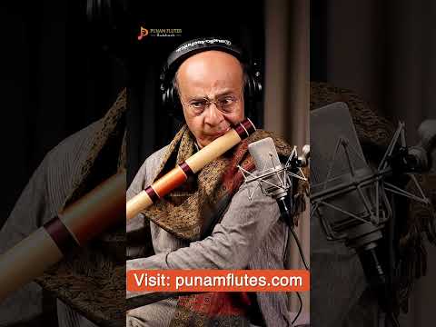 Punam Flutes B natural khadaj Base Bansuri flute by Pt. KS Rajesh ji.
