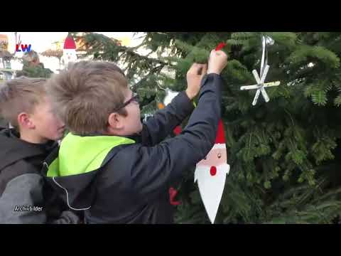 Elsterwerda: Weihnachtsbaum der Kinder - LAUSITZWELLE