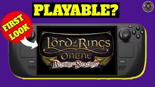 Lord of the Rings Online on the Steam Deck - Is it Playable?