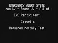 EAS 2771 West Virginia Required Monthly Test