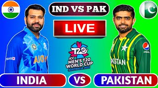 🔴Live: India vs Pakistan | IND vs PAK Live Cricket Scores | PAK V IND LIVE CRICKET MATCH TODAY