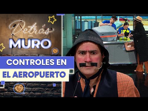 ¡CON CONTROLES MUY SEVEROS! 😱 Pasajeros problemáticos se tomaron el aeropuerto de Detrás del Muro