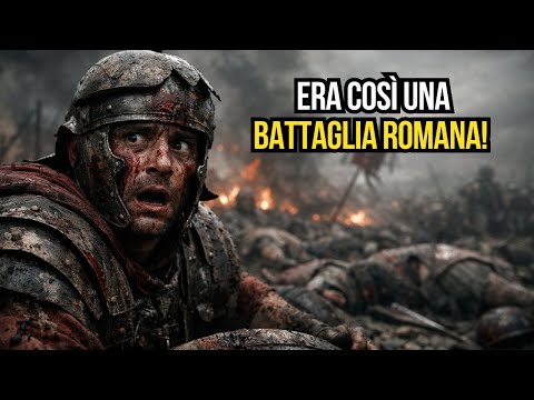 What was a Roman army battle really like? (It's not like in the movies.)