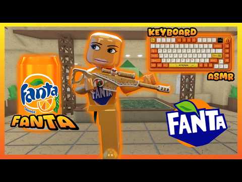 🍊Playing mm2 as FANTA *Keyboard ASMR*🍊