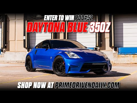 Prime Driven Daily 52 - Daytona Blue 2003 Nissan 350Z - 6 Speed Manual Transmission