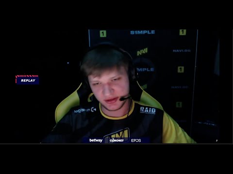 Na'Vi S1mple gets JUMP SCARED mid-match *funny* 😅