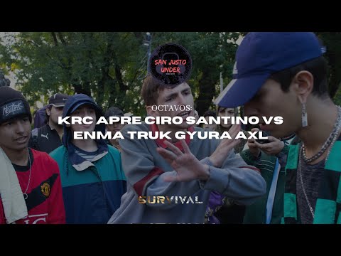 ENMA TRUK GYURA AXL vs KRC APRE CIRO SANTINO I 8vos Fecha 4vs4 I San Justo Under ft Survival