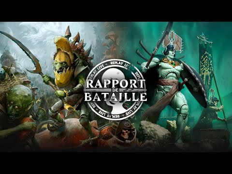 BATTLE REPORT - Age of Sigmar - Gloomspite Gitz VS Ossiarch Bonereapers