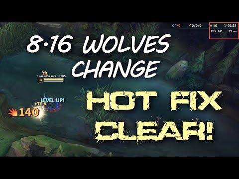 8.16 WOLVES CHANGES?! - SHACO CLEAR FIX! LEVEL 3 AT 2.25! - Eagzey Challenger Shaco