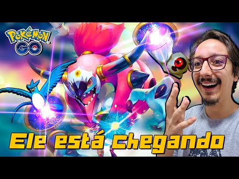 OFICIAL! NOVA FORMA DO HOOPA ESTÁ CHEGANDO NO POKÉMON GO! Eu Acertei de novo!
