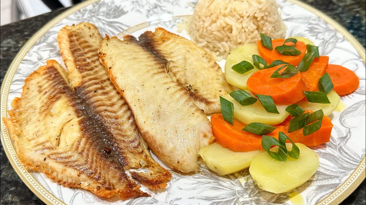 COMO FAZER FILÉ DE PEIXE NA AIRFRYER / FRITADEIRA ELÉTRICA