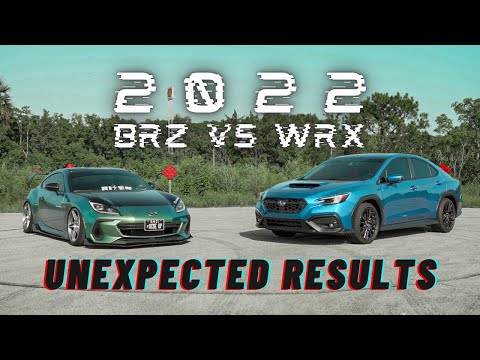 2022 SUBARU BRZ VS 2022 SUBARU WRX