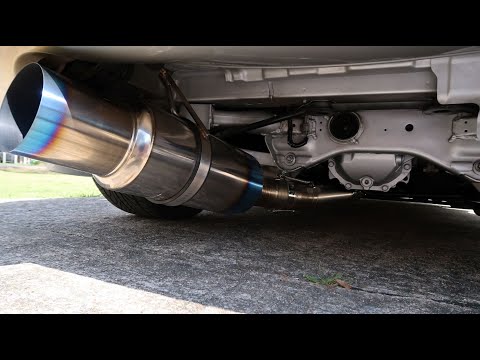 350z Tomei exhaust installation  #Nissan350z #Zociety #Tomeiexhaust