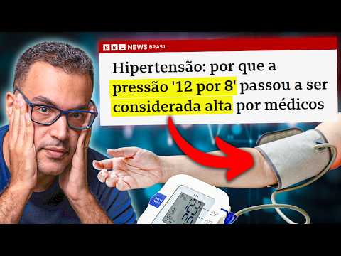 PRESSÃO 12 por 8 AGORA É ALTA??? ENTENDA A POLÊMICA