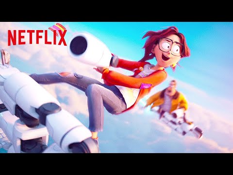 "Live Your Life" Battle 🎵 The Mitchells vs. The Machines | Netflix After School
