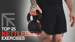 25 Kettlebell Exercises (Full Body Workout) | Mirafit