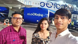 Our flight from Delhi to Port Blair