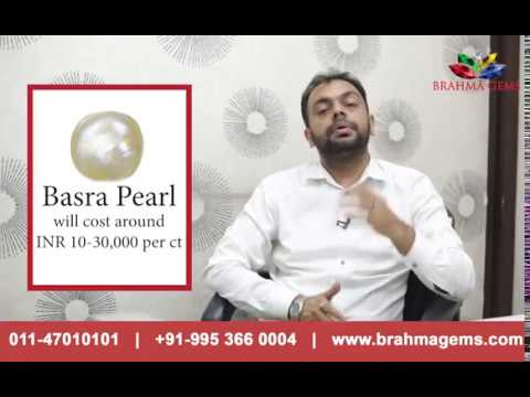Know the Difference Natural Basra Pearl Stone (Moti), Cultured Pearl & Natural Pearl ||  9953660004