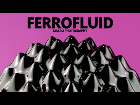 Ferrofluid + Screws = Amazing Macro Photography