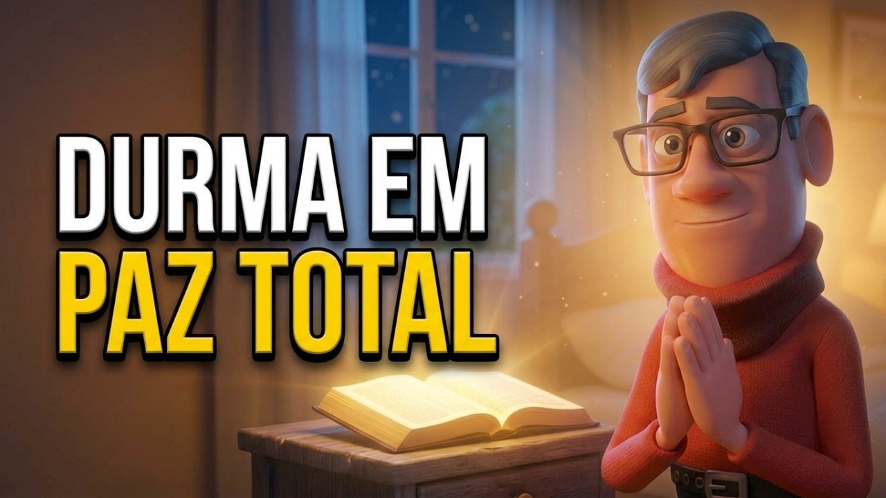 ACALME SUA MENTE E CORAÇÃO ANTES DE DORMIR - MINUTO COM DEUS