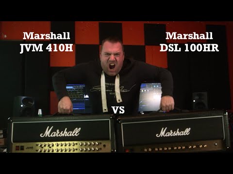 Marshall JVM 410H vs Marshall DSL 100HR |High Gain Amp Shootout