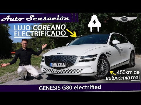 Prueba Genesis G80 EV 2023. El Tesla Model S y el Mercedes EQE tiene compañia.