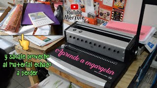 Cómo engargolar con arillo metálico Twin Loop | Engargoladora GBC