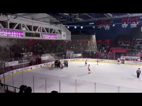 Justin Bergeron But (Amiens vs Grenoble) - Playoffs Ligue Magnus (Match 3) - 12/03/2024 (2-6)
