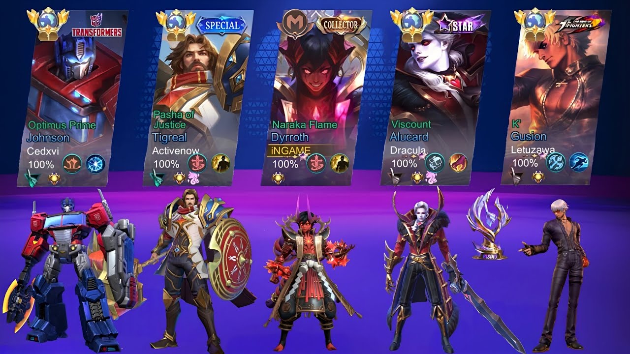 WHEN 5 IMMORTAL TOP GLOBAL YOUTUBER PLAY IN RISING LEAGUE FINALS AUTO CHAMPION? - MLBB