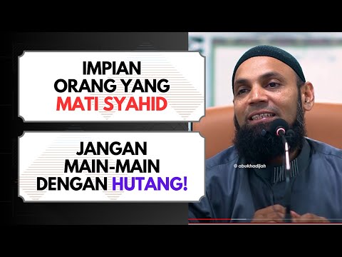 3 Perkara Jangan Buat Pada Orang Mati Syahid | Ustaz Mohd Shaffi