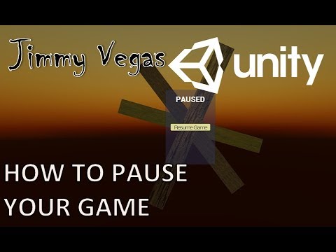 Mini Unity Tutorial - How To Pause The Game And Create A Pause Menu C#
