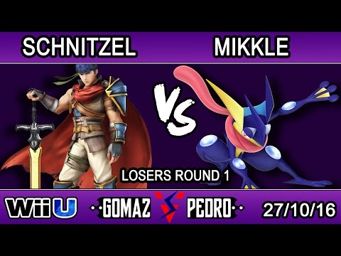 GvP 27/10/16 Smash 4 LR1 - Schnitzel vs Mikkle