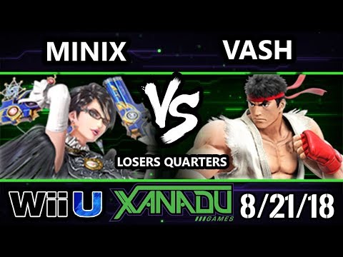 S@X 264 Smash 4 - Minix (Bayonetta) Vs. Vash (Ryu) Wii U Losers Quarters