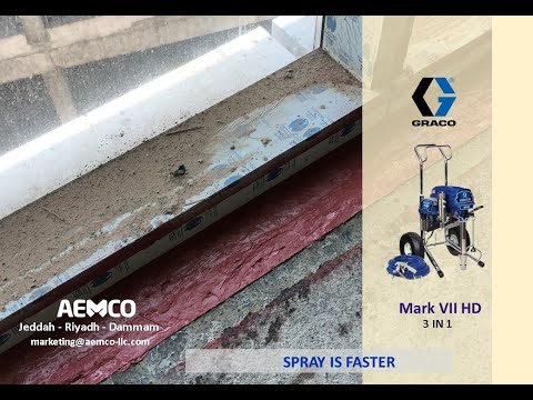 FISCHER RFS 640 sprayed GRACO Mark VII HD by AEMCO