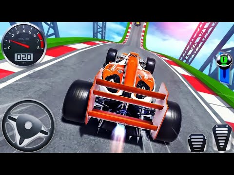 Crazy Formula Racing Stunts Simulator - Car Mega Ramp Impossible 3D - Android GamePlay