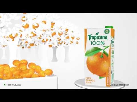 200 ML Tropicana Orange Delight Juice tetra pack
