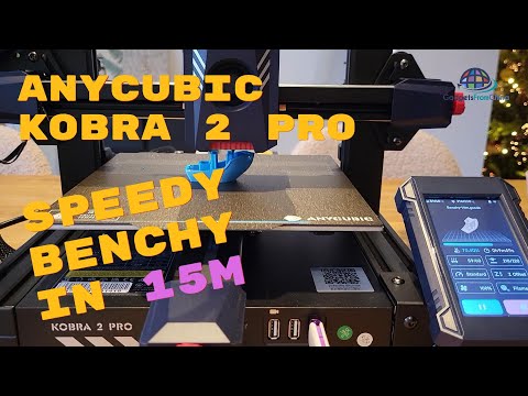 GadgetsFromChina - SPEEDY Benchy (15m) on Anycubic Kobra 2 Pro!! FAST!