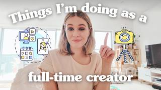 Things I'm Doing as a FULL-TIME Content Creator in 2026
