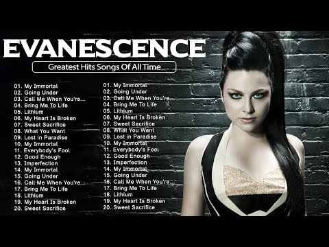 The Best of Evanescence ✨ Evanescence Greatest Hits Full Album Alternative Rock Playlist