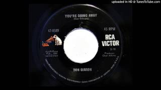 Don Gibson - You're Going Away (RCA Victor 8589)