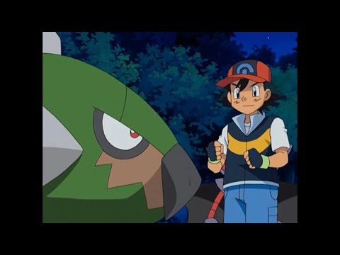 Paul’s Torterra gives Ash’s Grotle some battling tips