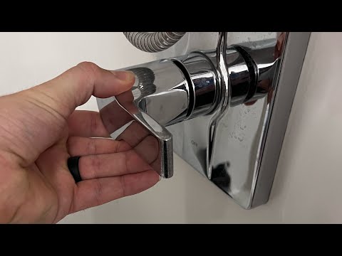 How to remove and tighten a screwless Kohler shower handle