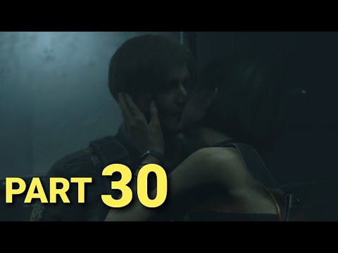 RESIDENT EVIL 2 'REMASTER' Pt 30 (Adda)Kiss Leon Ps4 pro gameplay